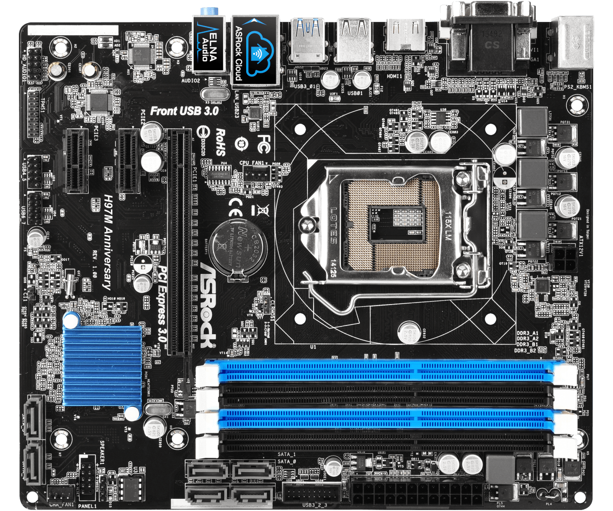 Asrock h97 anniversary обзор